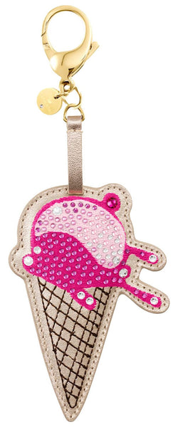 Swarovski Ice Cream Bag Charm Key Ring 5452597 - WAB - Shipping Dept.