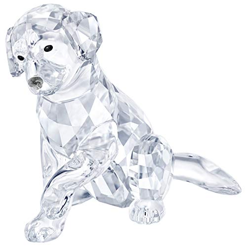 SWAROVSKI Labrador Mother, Crystal, Transparent, 6.1 x 6.8 x 4.2 cm - WAB - Shipping Dept.