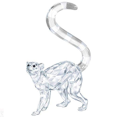 SWAROVSKI Lemur Figurine Crystal White 9.9 x 6.2 x 2.6 cm - WAB - Shipping Dept.