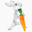 SWAROVSKI Rabbit with Carrot, Clear, Orange - WAB - Shipping Dept.