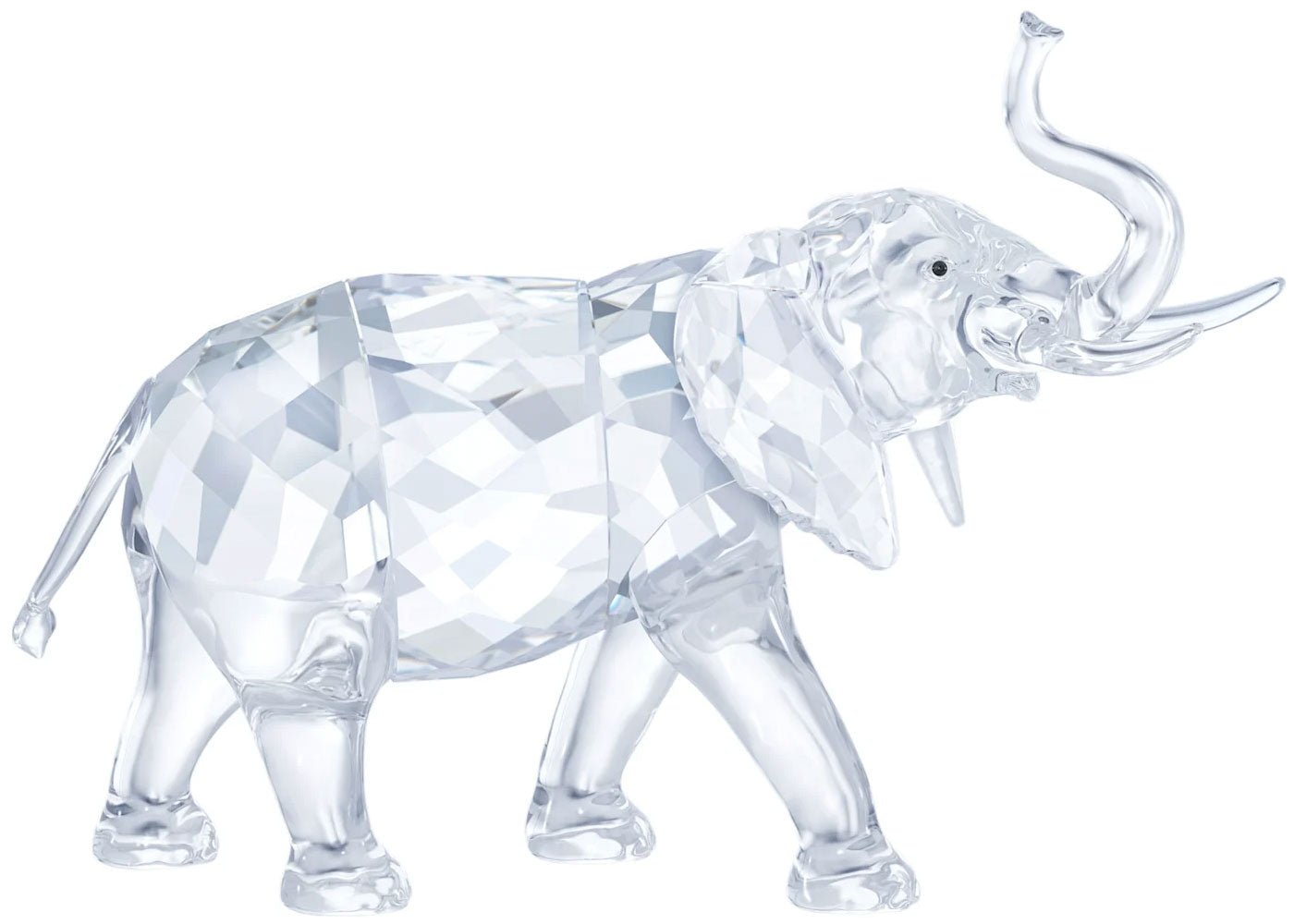 Swarovski Rare Encounters Elephant Clear Crystal Figurine 5266336 - WAB - Shipping Dept.