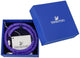 Swarovski Stardust Purple Crystal Filled Nylon Tube with Magnetic Clasp 5089834 Double Bracelet / Choker for Women - Watches & Beyond