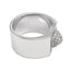 Swarovski Tactic Rhodium Plated Clear Crystal Pavé Womens Ring Size 6 / 52 - 5063704 - WAB - Shipping Dept.