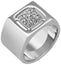 Swarovski Tactic Rhodium Plated Clear Crystal Pavé Womens Ring Size 6 / 52 - 5063704 - WAB - Shipping Dept.