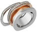 Swarovski Vio Rhodium & Rose Gold Plated Crystals Womens Ring Size 7 / 55 - 5152856 - WAB - Shipping Dept.