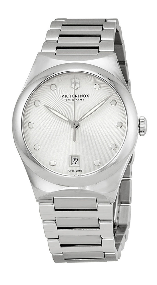 VICTORINOX Swiss Military Victoria Silver Dial Ladies Watch Victorinox Swiss Army Victoria Abolone Dial Stainless Steel  main image 2