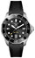 TAG Heuer Aquaracer Professional 300 Automatic Stainless Steel Black Dial Black Rubber Strap Date Divers Mens Watch WBP201A.FT6197 - WAB - Shipping Dept.