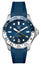 TAG Heuer Aquaracer Professional 300 GMT Automatic Stainless Steel Blue Dial Blue Rubber Strap Date Divers Mens Watch WBP2010.FT6198 - Watches & Beyond