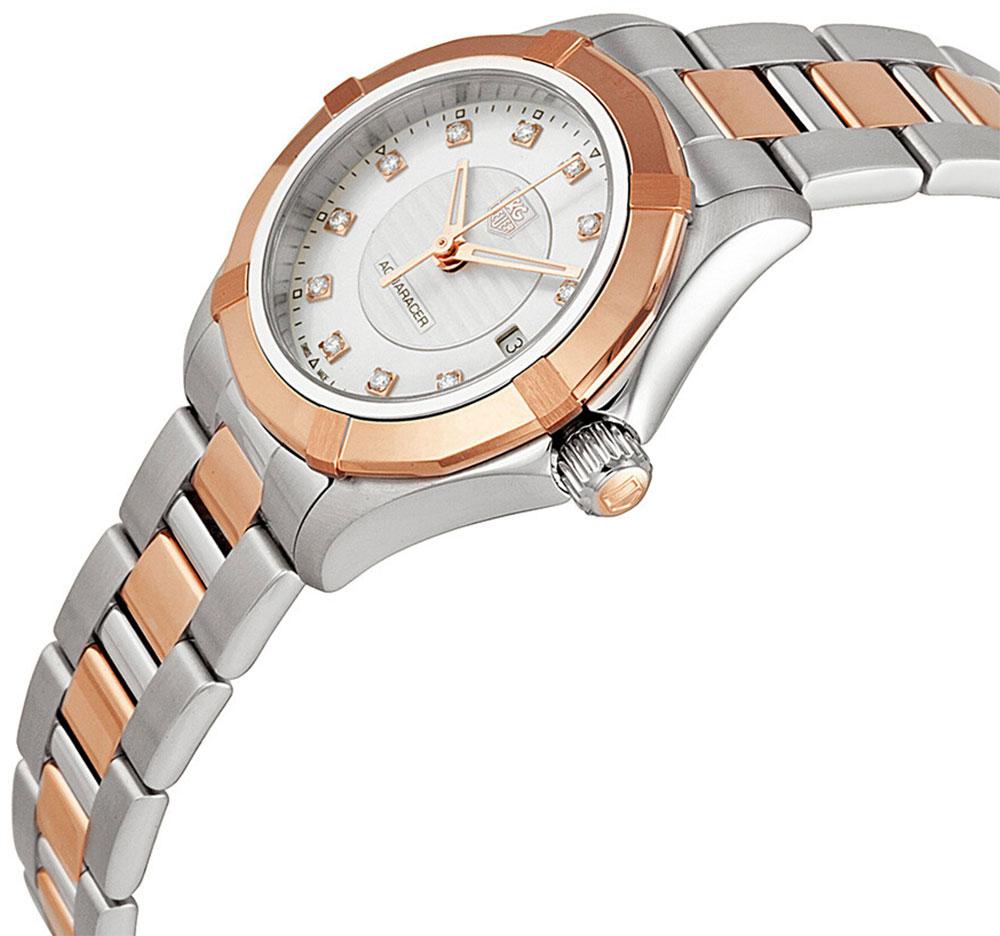 Stainless Steel Tag Rose Gold Ladies Watches Tag Heuer Aquaracer