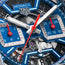 TAG Heuer Monaco Automatic Chronograph Titanium Blue Skeleton Dial Date Blue Rubber Strap Mens Watch CBL2182.FT6235 - Watches & Beyond