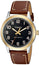 Timex Men's TW2R22900 New England Brown/Gold Leather Strap Watch - WAB - Shipping Dept.