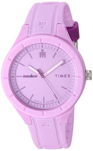 Timex TW5M17300 Ironman Essential Urban Analog 38mm Light Purple/Purple Silicone Strap Watch - WAB - Shipping Dept.