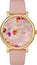 Timex Women's TW2R66300 Crystal Bloom Pink/Gold Floral Leather Strap Watch - WAB - Shipping Dept.