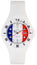 ToyWatch Jelly Flag France Only Time Unisex Plasteramic & White Rubber Watch JYF02FR - WAB - Shipping Dept.