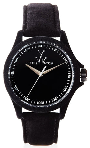 ToyWatch Sartorial Black Velvet Touch Womens Strap Watch PE01BK - WAB - Shipping Dept.