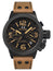 TW Steel Canteen Chronograph Black PVD Black Dial Brown Leather Strap Date Quartz Mens Watch CS43 - WAB - Shipping Dept.