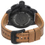 TW Steel Canteen Chronograph Black PVD Black Dial Brown Leather Strap Date Quartz Mens Watch CS43 - WAB - Shipping Dept.