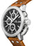 TW Steel CEO Adesso Chronograph Stainless Steel Black Dial Brown Leather Strap Date Quartz Mens Watch CE7003 - WAB - Shipping Dept.