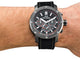 TW Steel Grandeur Tech Chronograph Gray PVD Black Dial Black Silicon Strap Date Quartz Mens Watch TS4 - WAB - Shipping Dept.