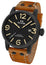 TW Steel Maverick Black PVD Black Dial Brown Leather Strap Date Quartz Mens Watch MS31 - WAB - Shipping Dept.