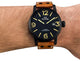 TW Steel Maverick Black PVD Black Dial Brown Leather Strap Date Quartz Mens Watch MS32 - WAB - Shipping Dept.