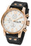 TW Steel Maverick Chronograph Rose Gold PVD White Dial Black Leather Strap Date Quartz Mens Watch MS73 - WAB - Shipping Dept.