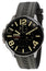 U - Boat Capsoil Chronograph Stainless Steel Black Dial Black Rubber Strap Mens Watch 8111 - Watches & Beyond