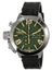 U - Boat Classico Tungsteno CAS Automatic Chronograph Stainless Steel Green Dial Black Leather Strap Date Mens Watch 9581 - Watches & Beyond