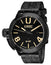 U - Boat Classico U - 47 AB1 Automatic Black PVD Black Dial Black Leather Strap Date Mens Watch 9160 - Watches & Beyond