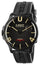 U - Boat Darkmoon Black PVD Black Dial Black Rubber Strap Quartz Mens Watch 8464 - Watches & Beyond