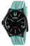 U - Boat Darkmoon Black PVD Black Dial Blue Silicon Strap Quartz Mens Watch 9526 - WAB - Shipping Dept.