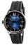U - Boat Darkmoon Stainless Steel Blue Dial Black Rubber Strap Quartz Mens Watch 9021 - Watches & Beyond