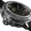 U - Boat Sommerso Damasco Automatic Damascus Steel Black Dial Black Rubber Strap Date Divers Mens Watch 9999 - Watches & Beyond