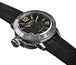 U - Boat Sommerso Damasco Automatic Damascus Steel Black Dial Black Rubber Strap Date Divers Mens Watch 9999 - Watches & Beyond