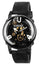 U - Boat U - 65 "White" Black PVD Black Skeleton Dial Black Silicone Strap Quartz Mens Watch 3355 - Watches & Beyond
