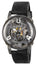 U - Boat U - 65 "White" Stainless Steel Gray Skeleton Dial Black Silicone Strap Quartz Mens Watch 3354 - Watches & Beyond