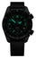 Victorinox Swiss Army Air Pro Automatic GMT Worldtimer Stainless Steel Black Dial Black Rubber Strap Date Divers Mens Watch 242005 - Watches & Beyond