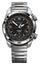 Victorinox Swiss Army Air Pro Automatic GMT Worldtimer Stainless Steel Black Dial Date Divers Mens Watch 242004 - Watches & Beyond