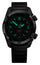 Victorinox Swiss Army Air Pro Automatic GMT Worldtimer Stainless Steel Black Dial Date Divers Mens Watch 242004 - Watches & Beyond