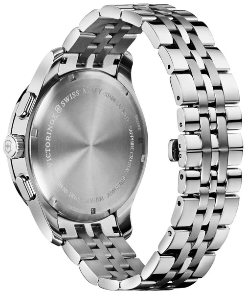 Victorinox Swiss Army Alliance Chronograph Stainless Steel Black Dial