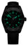 Victorinox Swiss Army Automatic Stainless Steel Black Dial Black Leather Strap Date Mens Watch 242044 - Watches & Beyond
