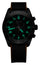 Victorinox Swiss Army Chronograph Stainless Steel Black Dial Black Rubber Strap Date Quartz Mens Watch 242050 - Watches & Beyond