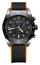 Victorinox Swiss Army Chronograph Stainless Steel Black Dial Black Rubber Strap Date Quartz Mens Watch 242050 - Watches & Beyond