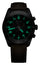 Victorinox Swiss Army Chronograph Stainless Steel Black Dial Brown Leather Strap Date Quartz Mens Watch 242046 - Watches & Beyond