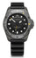 Victorinox Swiss Army Dive Pro Gray Titanium Black Dial Black Nylon Interchangeable Black Rubber Strap Date Divers Quartz Mens Watch 241993.1 - WAB - Shipping Dept.