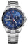 Victorinox Swiss Army FieldForce Classic Chronograph Stainless Steel Blue Dial Date Quartz Mens Watch 241901 - WAB - Shipping Dept.