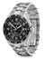 Victorinox Swiss Army FieldForce Classic GMT Stainless Steel Black Dial Date Mens Watch 241930 - WAB - Shipping Dept.