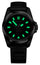 Victorinox Swiss Army I.N.O.X. Automatic Stainless Steel Black Dial Black Rubber Strap Date Divers Mens Watch 242039 - Watches & Beyond