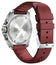 Victorinox Swiss Army I.N.O.X. Chronograph Stainless Steel Red Dial Red Rubber Strap Day/Date Divers Quartz Mens Watch 241986 - WAB - Shipping Dept.