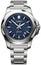 Victorinox Swiss Army INOX Mechanical Stainless Steel Mens Watch Blue Dial Calendar 241835 - WAB - Shipping Dept.